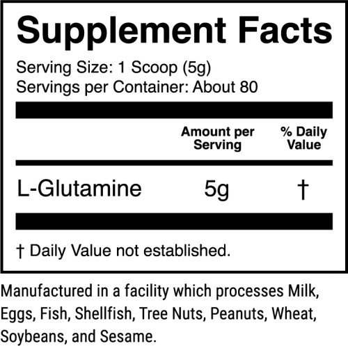 1st Phorm Glutamine