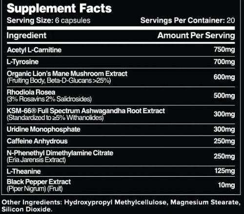 Leviathan Nutrition Zenith Premium Nootropic