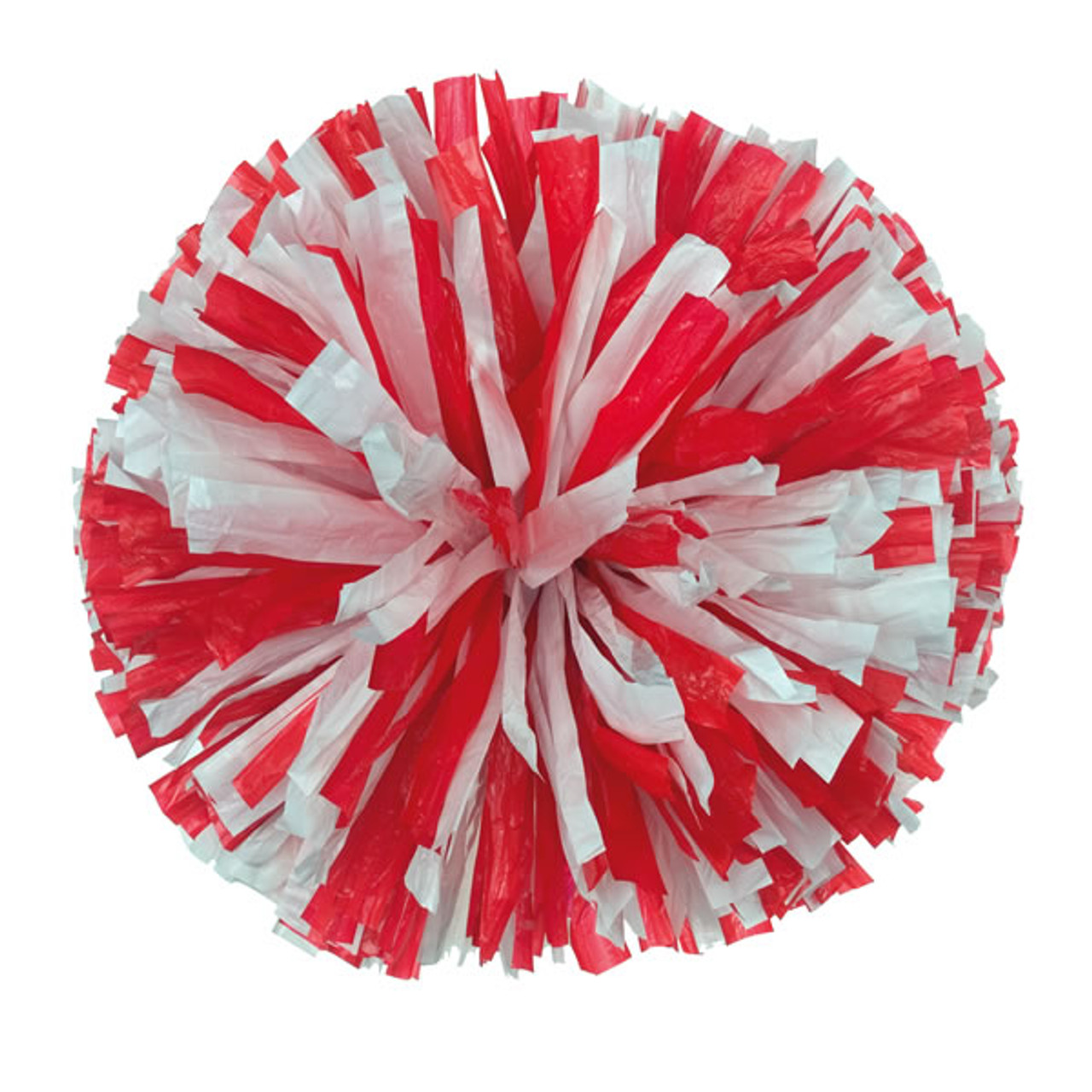 Custom Cheerleading Pom Poms, Custom Cheer Poms, Two Color Wet Look Half  and Half