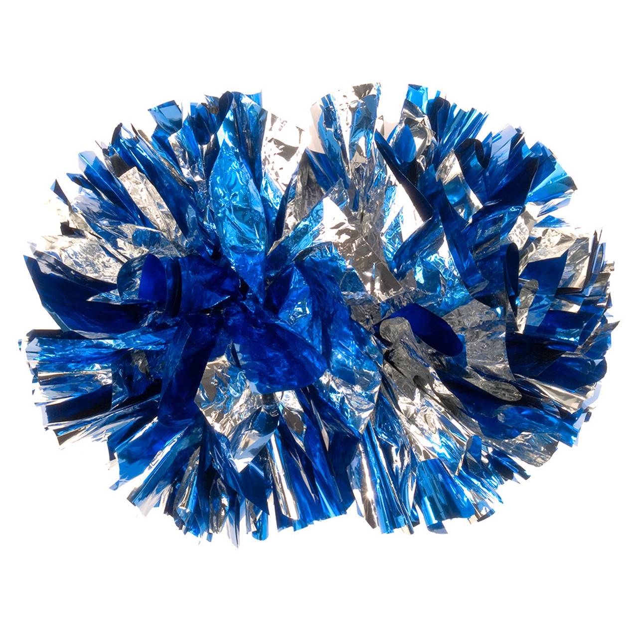 VSH-M2 - Two Color Mixed Wet Look Cheerleading Poms