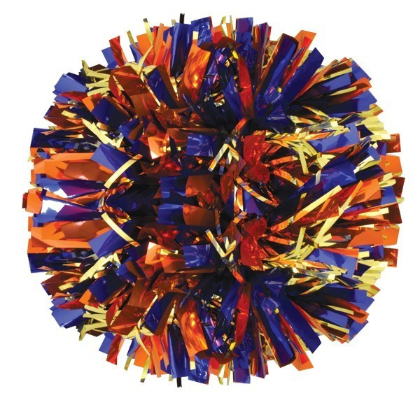 20% Metallic Glitter Poms | Custom Cheerleading Poms | USA