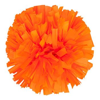 Vibrant Neon Poms | Fluorescent Pink | Florescent Orange