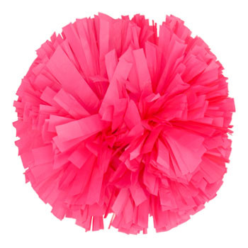 Vibrant Neon Poms | Fluorescent Pink | Florescent Orange