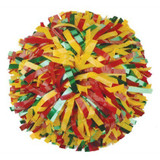 Wet-Look with Metallic Flash Poms - Adult