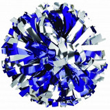 2 Color Metallic Stock Poms - Adult 