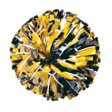 Metallic with 20% Metallic Glitter Poms - Youth