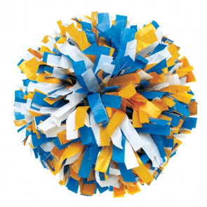 3 Color Plastic Pom | Vinyl Strands | Cheer Poms