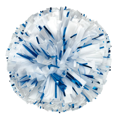 Plastic with 20% Metallic Glitter Poms - Youth