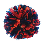 2 Color Wet-Look Poms - Adult