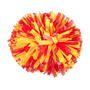 2 Color Wet-Look Poms - Adult