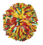 2 Color Plastic with Metallic Flash Poms - Youth