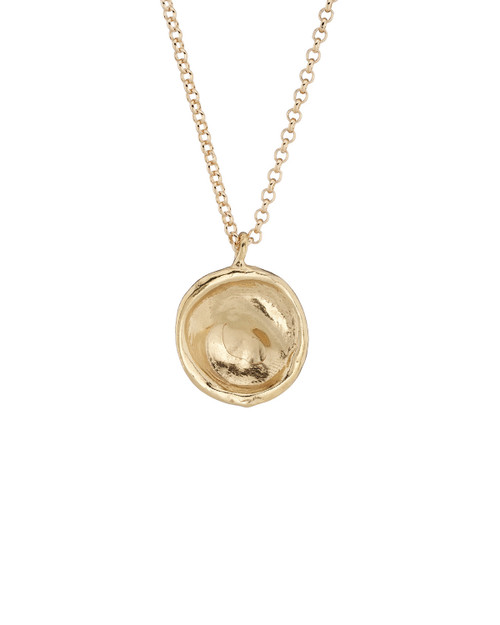 Tomfoolery, Gold Plated Silver Roma Necklace, Karen Hallam