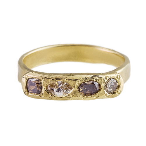 Mia Chicco, One of a Kind 'Novella' Art Ring, Tomfoolery