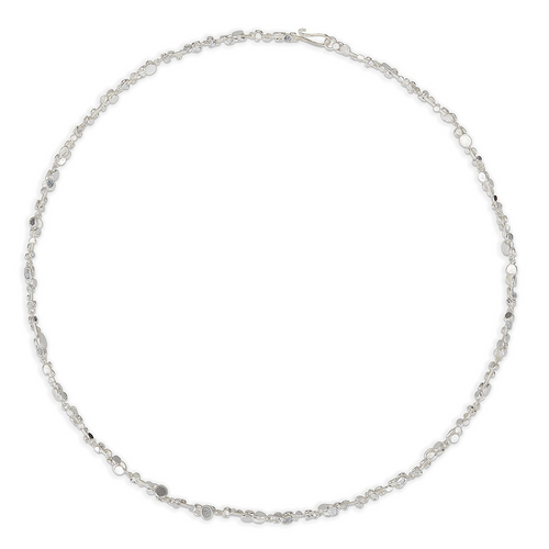 Tomfoolery, Emily Collins, Silver Circle Cluster Necklace