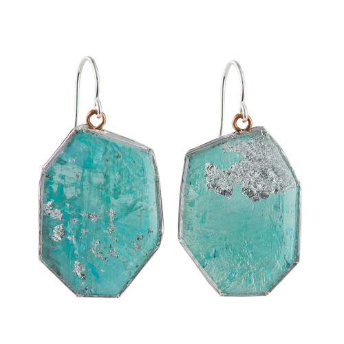 tomfooley, speckled drop earrings, dee barnes