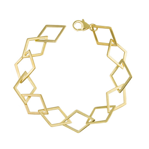 tomfoolery: Linear Diamond Chain Link Bracelet, Everday by tomfoolery 