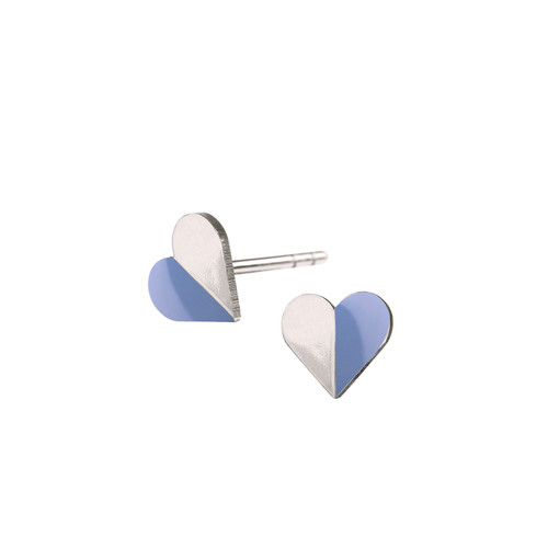 Scherning, Heart Stud Earrings, Tomfoolery
