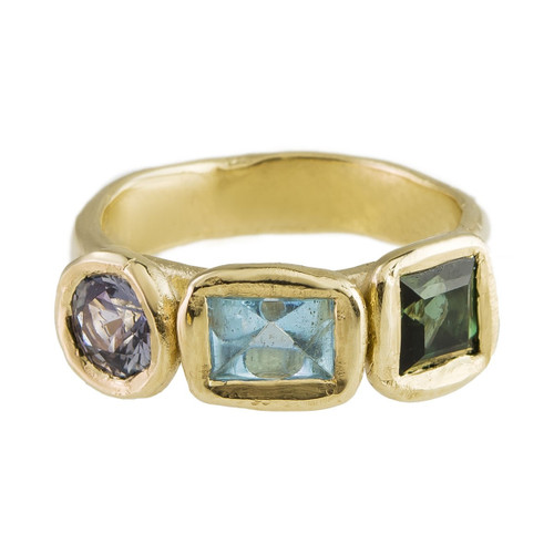 Mia Chicco, One of a Kind 'Trinita' Art Ring, Tomfoolery