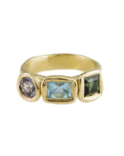 Mia Chicco, One of a Kind 'Trinita' Art Ring, Tomfoolery