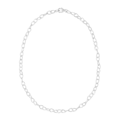 Tomfoolery:Curve Pear Chain Necklace , Everyday by tomfoolery