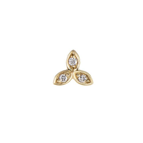 GEMSTONE LALEE STUDS by metier by tomfoolery. Shop online at www.tomfoolerylondon.co.uk