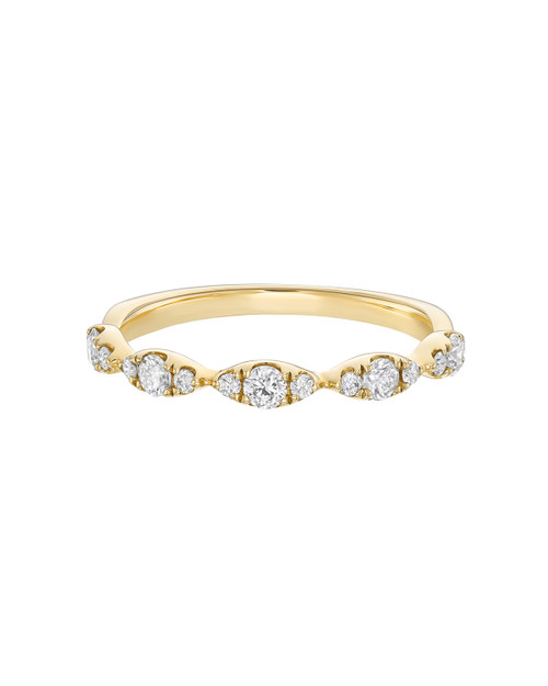 Sylva Diamond Half Eternity Ring, tf house - Diamonds, tomfoolery