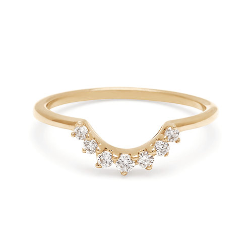 Anna Sheffield: White Diamond Grand Tiara Band, tomfoolery