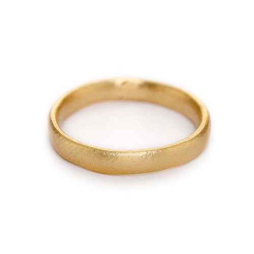 Oval Section 4mm Wedding Band, Ruth Tomlinson, tomfoolery