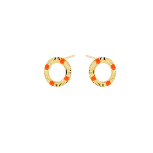 Coliseo Orange Studs, Judith Benita, tomfoolery
