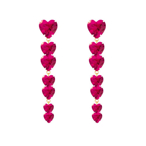 Paloma Earrings Rosa, Pakera Pakera, tomfoolery