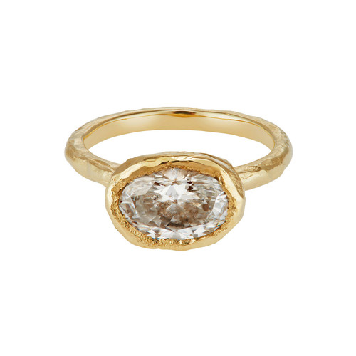 tf Exclusive East To West Oval Lab Diamond Ring, Ellis Mhairi Cameron