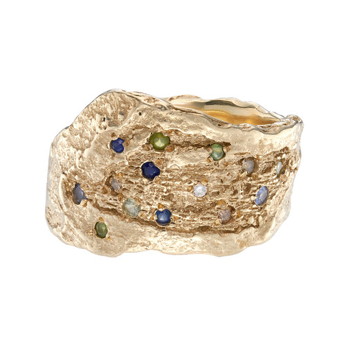 Original London Plane Scatter Ring, Issy White, Tomfoolery London