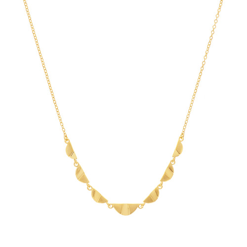 Rayon Mini Half Circle Necklace, RAYON, tomfoolery