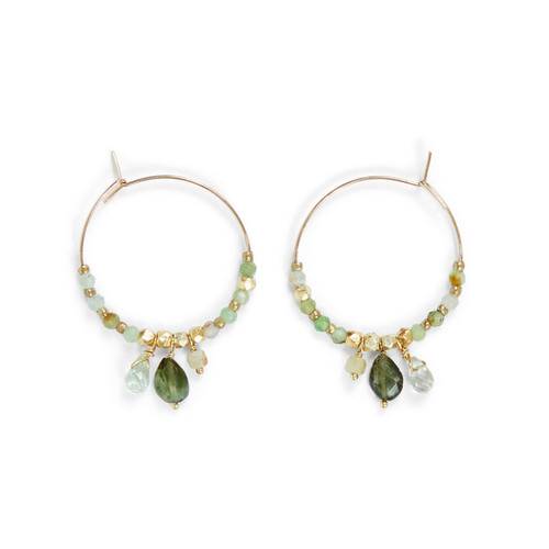 Untitledition: Green Uvetta Hoops , tomfoolery