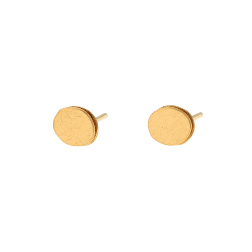 Oval Textured Studs, Deco Echo, tomfoolery