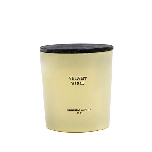 Velvet Wood Handmade Candle, Cereria Molla, tomfoolery