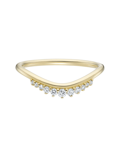 Soft Curve Diamond Band, tf House - Bands, tomfoolery
