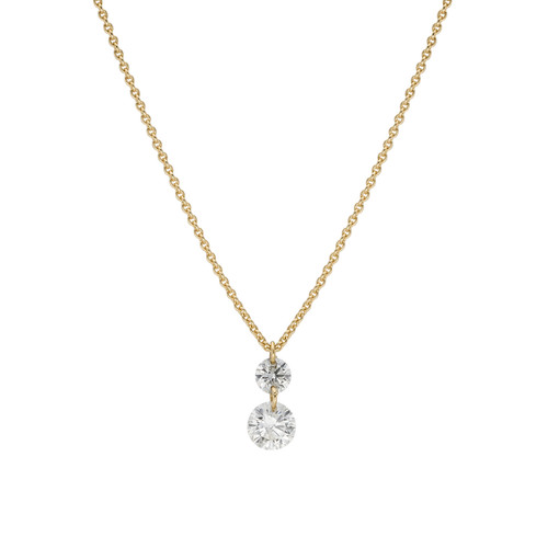 Floating Duo Diamond Pendant, tf House - Diamonds, tomfoolery