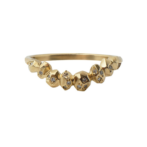 Gea Diamond Curved Band, Maria Manola, tomfoolery