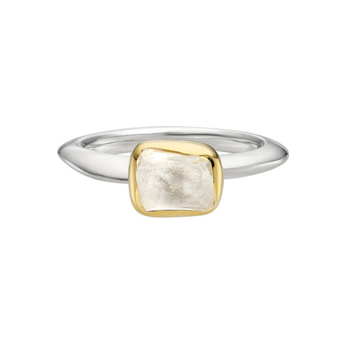 Irregular Quartz Stacking Ring, Margoni, tomfoolery