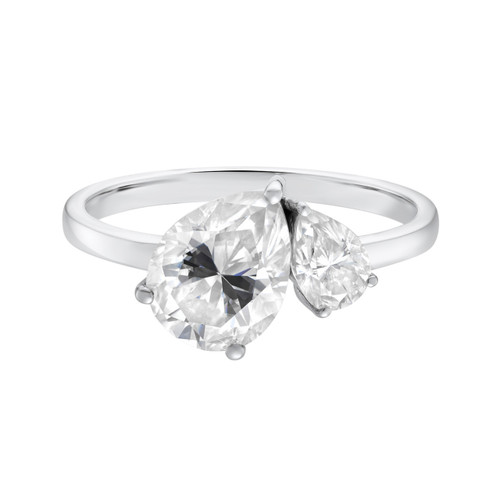 Toi Et Moi Moissanite Duo Pear Cut Ring, tf House - Diamonds, tomfoolery