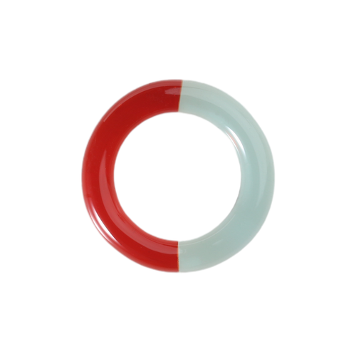 Red Nemo Two Tone Glass Ring, KEANE, tomfoolery