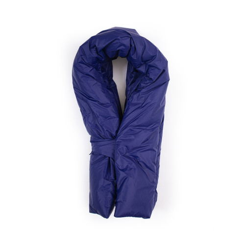 Wide Padded Scarf Blue Violet, Abstract, tomfoolery