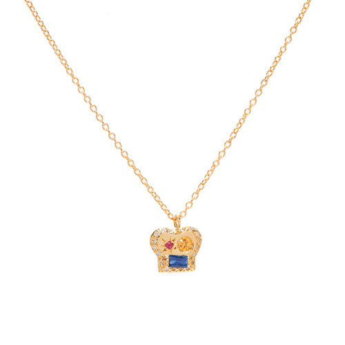 The Max Necklace with Sapphires, Scosha, tomfoolery