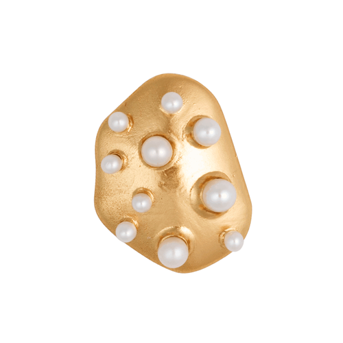 Gold Venus Epitome Brooch, House of Vincent, tomfoolery