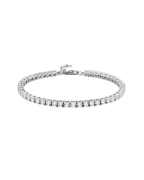 Silver Classic Tennis Bracelet, tomfoolery