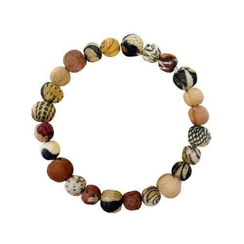 Kantha Desertscape Beaded Bracelet, WorldFinds, tomfoolery
