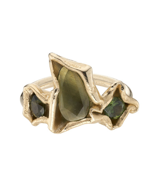 Fioritura Art Ring, Mia Chicco, tomfoolery London