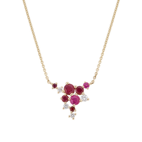 Scatter Ruby Grand Cascade Pendant, tf House - Infinite, tomfoolery
