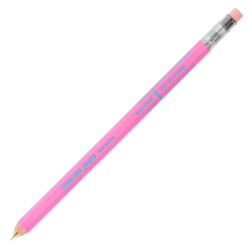 Mark's 'Tous les Jours' Vivid Pink Mechanical Pencil, MARKS'STYLE TOKYO, tomfoolery